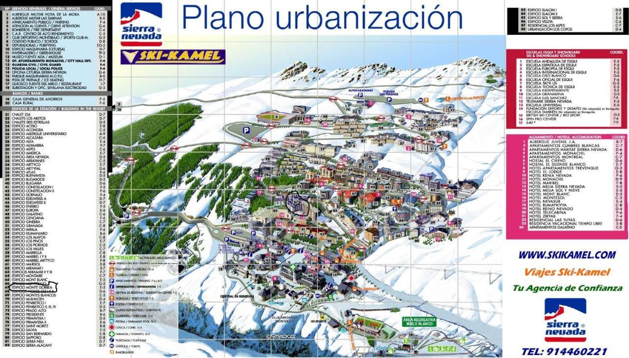 Acogedor Estudio Familiare 2-4 Per Zona Baja Sierra Nevada Luaran gambar