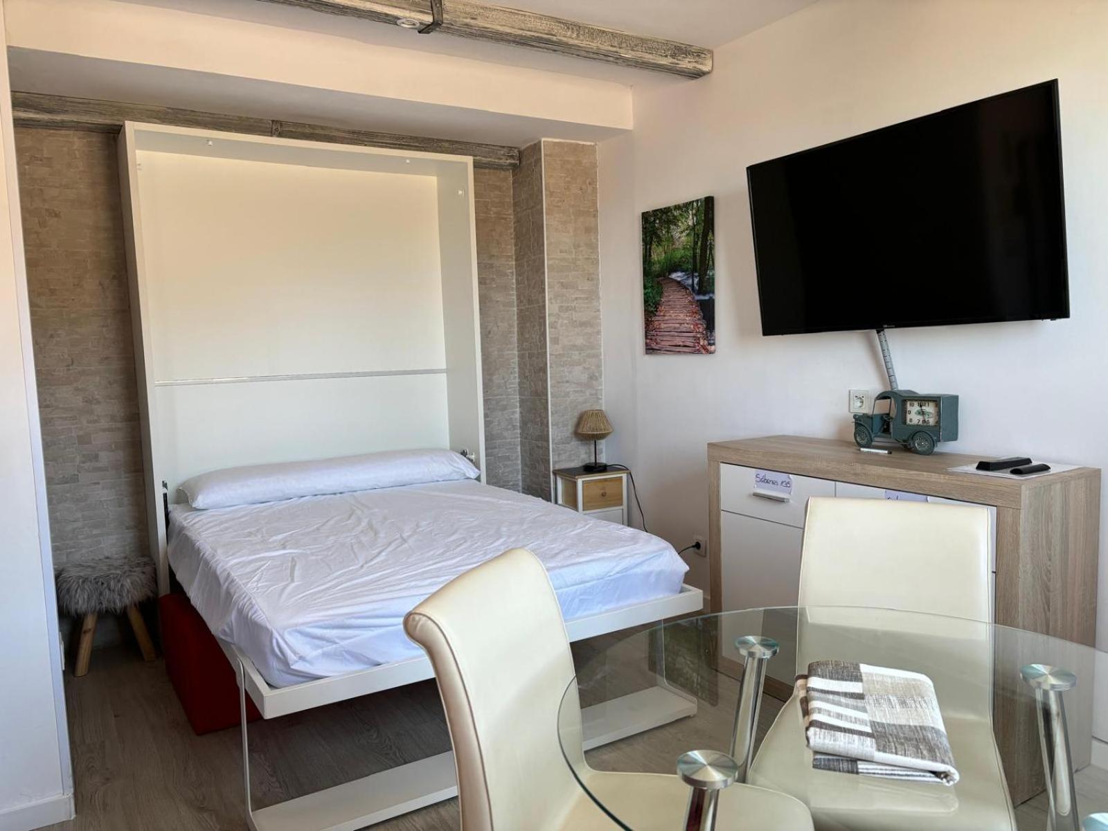 Acogedor Estudio Familiare 2-4 Per Zona Baja Sierra Nevada Luaran gambar